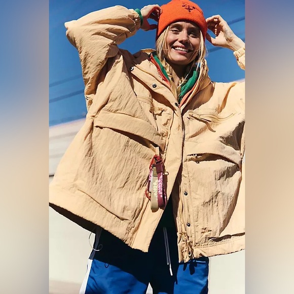 New Free People FP Movement - Billie Boxy Lightweight Insulated Jacket XS Small - Picture 1 of 8